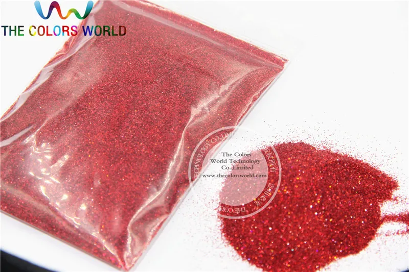 0.2mm Laser Red glitter powder shining dust