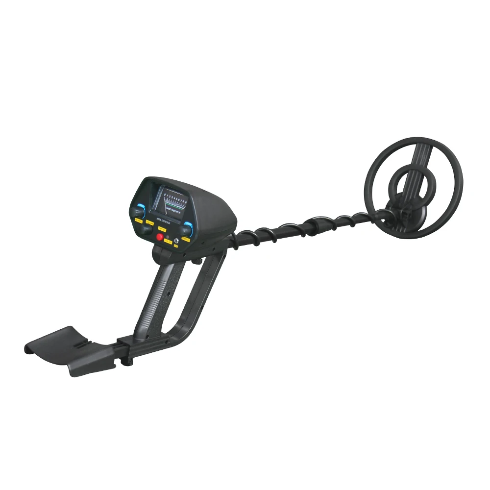 MD-4080 Metal Detector with Pinpoint, Adjustable DISC Function Lightweight Gold detector with Waterproof Coil