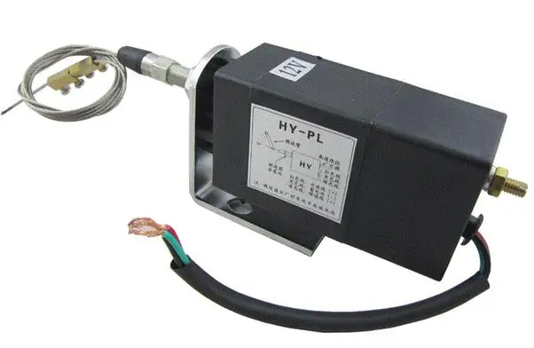 Free shipping HY-PL 24V Electric throttle controller Diesel engine electronic device control power grid electromagnetic valve