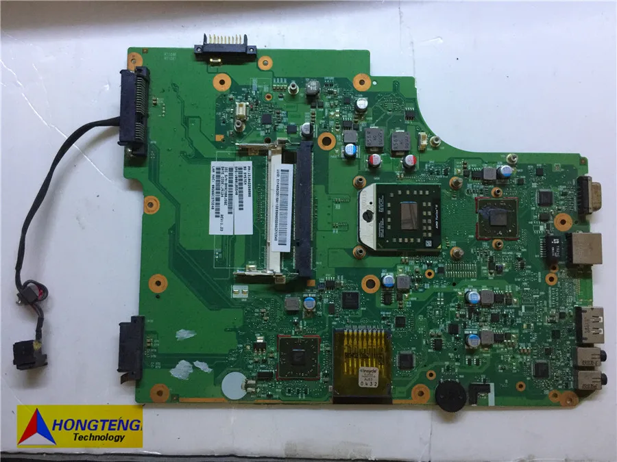 Used Genuine V000185540 FOR Toshiba Satellite L505D Laptop Motherboard 6050A2250801-MB-A04 Test OK