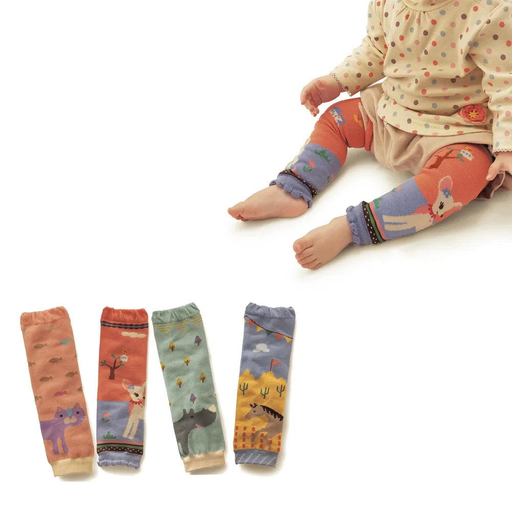 

Animal Print Baby Leg Warmers Socks Kids Safety Crawling Elbow Cushion Infants Toddlers Baby Knee Pads Leg Warmers SK109