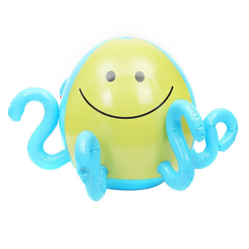 Kids Inflatable Water Spray Ball Sprinkler Octopus Squirt Lawn Pool Toy Fun PVC Outdoor Swim Pool Spray Water Pool & Accessories