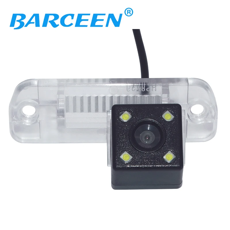 Auto wire car rear reversing camera+4 led lens for Mercedes Benz R Class R350 R500 ML350 W203 W211 W209 B200 A160 W219