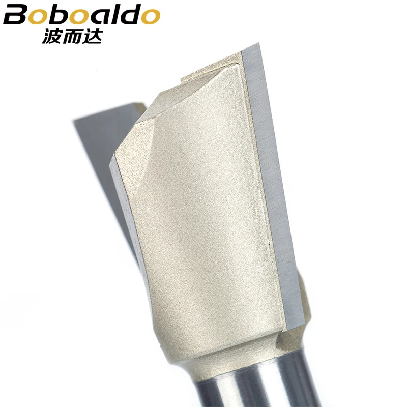 1/4 생크 더브테일 비트, 텅스텐 카바이드 조각 도구, 밀링 커터, 목재 커터, 2 플루트 라우터 비트, 1 개