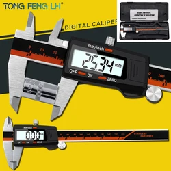 Digitale Schuifmaat 6 Inch 0-150Mm Rvs Elektronische Schuifmaat Micrometer Diepte Meetinstrumenten