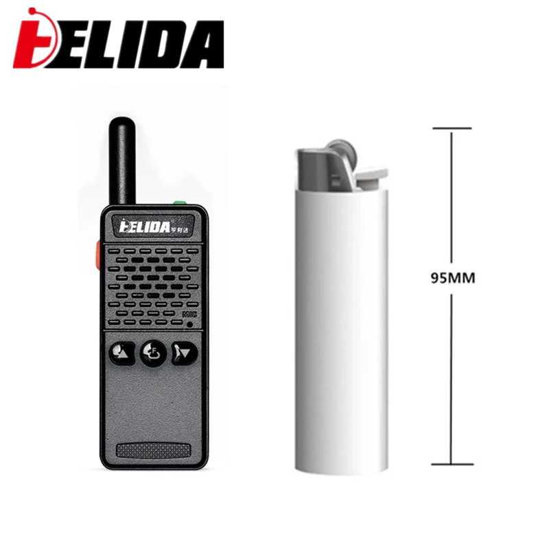 T-M2-Handheld Mini Walkie Talkie, Civil Kilometer, 2W Power Intercom, Outdoor, 2Pcs