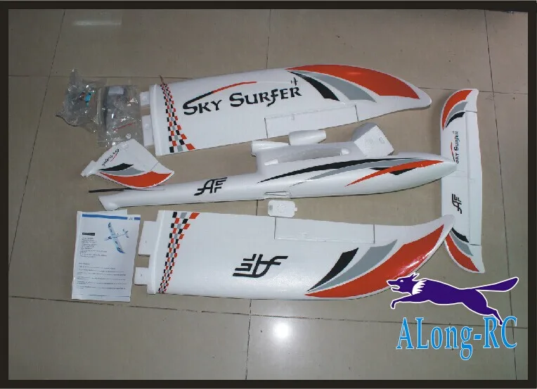 AF Glider Plane  4 channel Airplane  RC Glider Airplane Beginner Model --1400mm Wingspan  AF SKY SURFER KIT or PNP  version