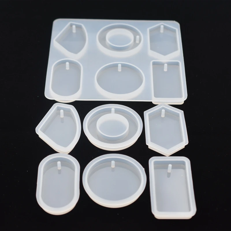 

jewelry with hole big pendants Resin Silicone Mold Resin Silicone Mould handmade DIY Jewelry Making epoxy resin molds