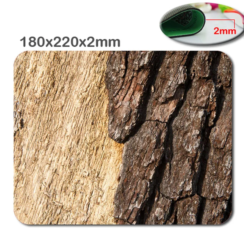 A Wood Background custom laptop mouse pad printing size 220 * 180 * 2 mm high new DIY soft rubber game mouse cool mouse pad