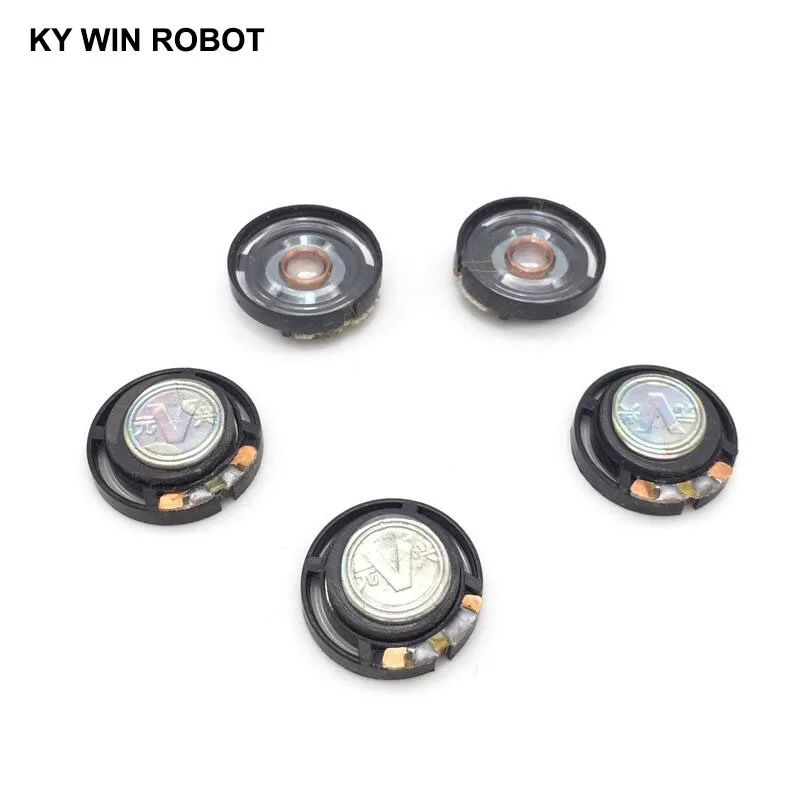 5 pz/lotto nuovo altoparlante ultrasottile campanello corno giocattolo-auto corno 16 ohm 0.25 watt 0.25 W 16R altoparlante diametro 21MM 2.1CM