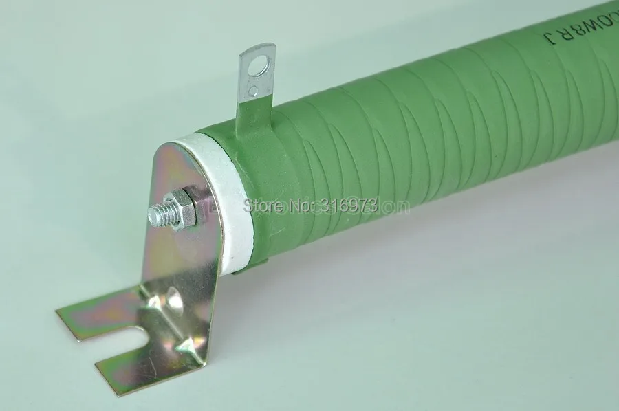 8 ohm 100 Watts Non-inductive Wirewound Coated Ceramic Tube Resistor, Audio Amplifier Dummy Load, 100W.