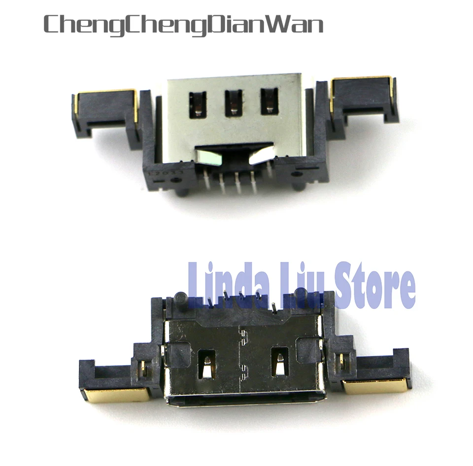 

ChengChengDianWan 30pcs/lot Replacement Power Socket Charging Port connector for Nintendo WII U gamepad AC Adapter port