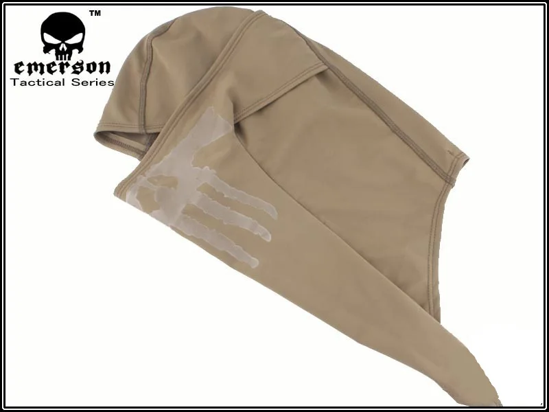 EMERSON Ghost MULTI HOOD luminous mask Scarf camouflage EM6634 Skullies Hunting Caps mask CS tactical