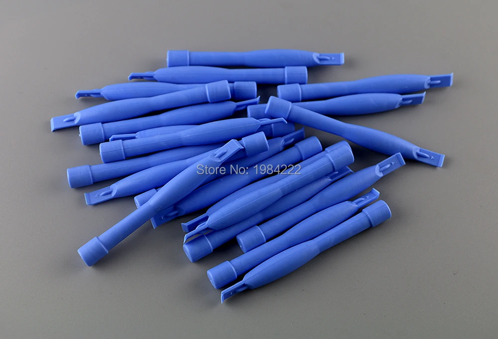 10 шт./лот, пластиковая монтировка, инструменты для ремонта, круглая ручка, изогнутая головка для iPhone iPad HTC, сотового телефона, планшетного ПК
