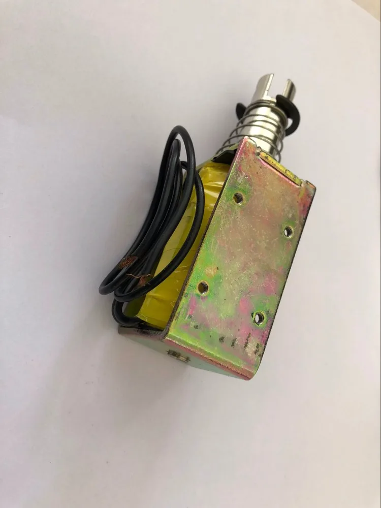 12V/24V Pull Hold/Release 10mm Stroke 8.7Kg 87N Force Electromagnet Solenoid Actuator HCNE1-1564