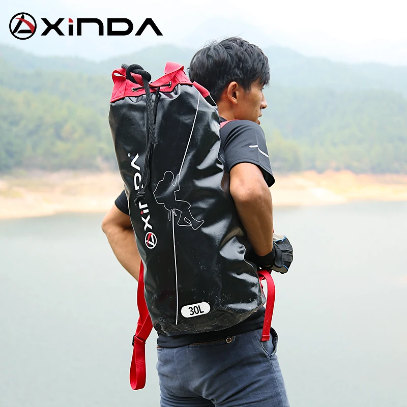 Xinda Outdoor Climbing Rope Bag Storage backpack outdoor rappelling backpack equipment bag mountaineering Bag