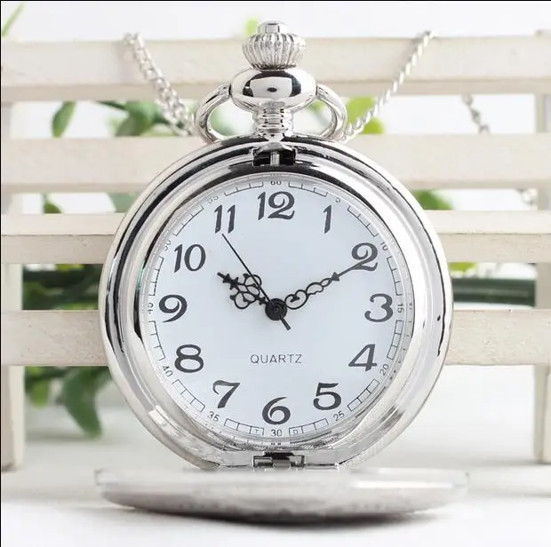 NEW FASHION Silver Shield Fashion watches Men and women cowboy chain and necklaces chain gift PO85