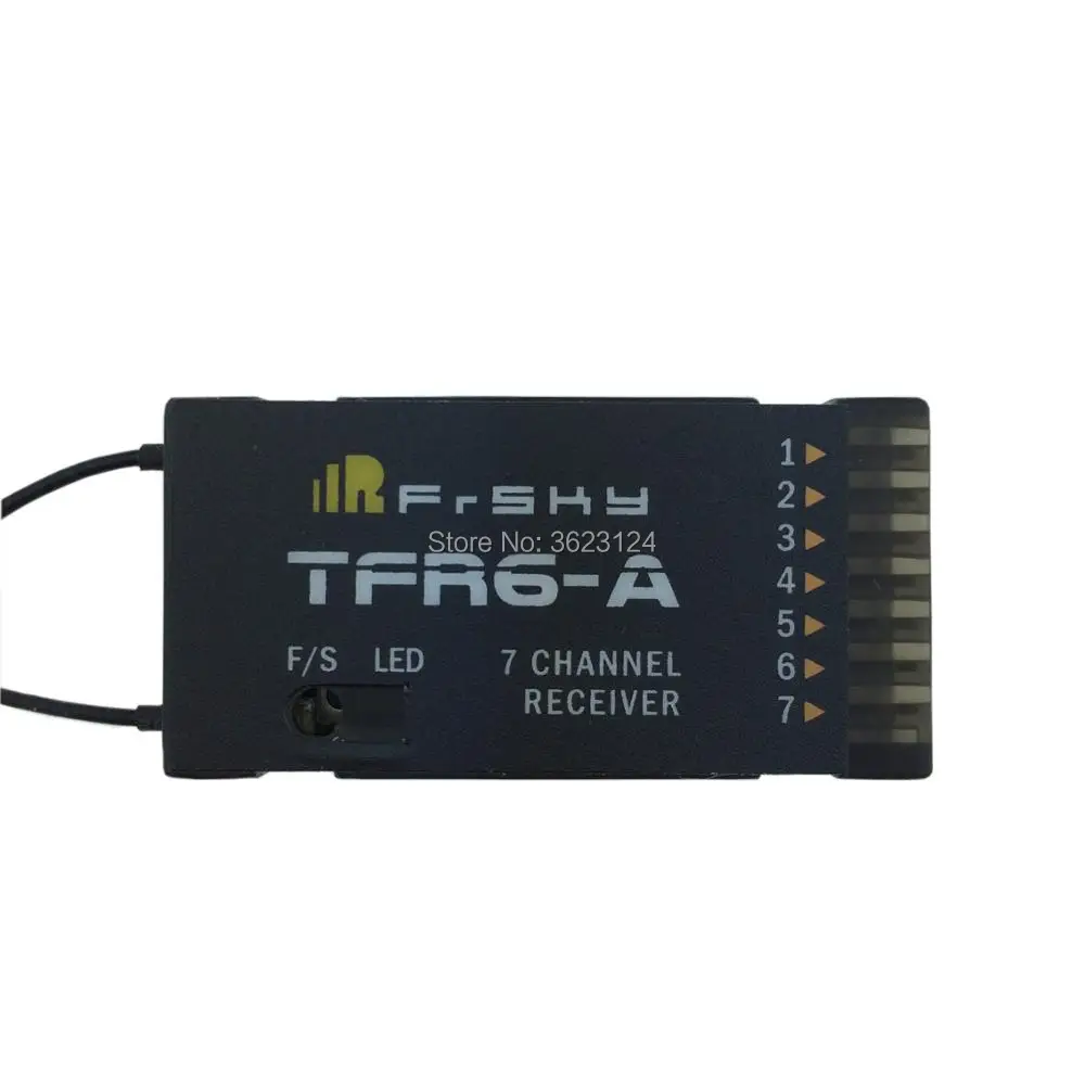 Feiying FrSky TFR6A TFR6-A 2.4Ghz 7Channel Receiver Futaba FASST compatible