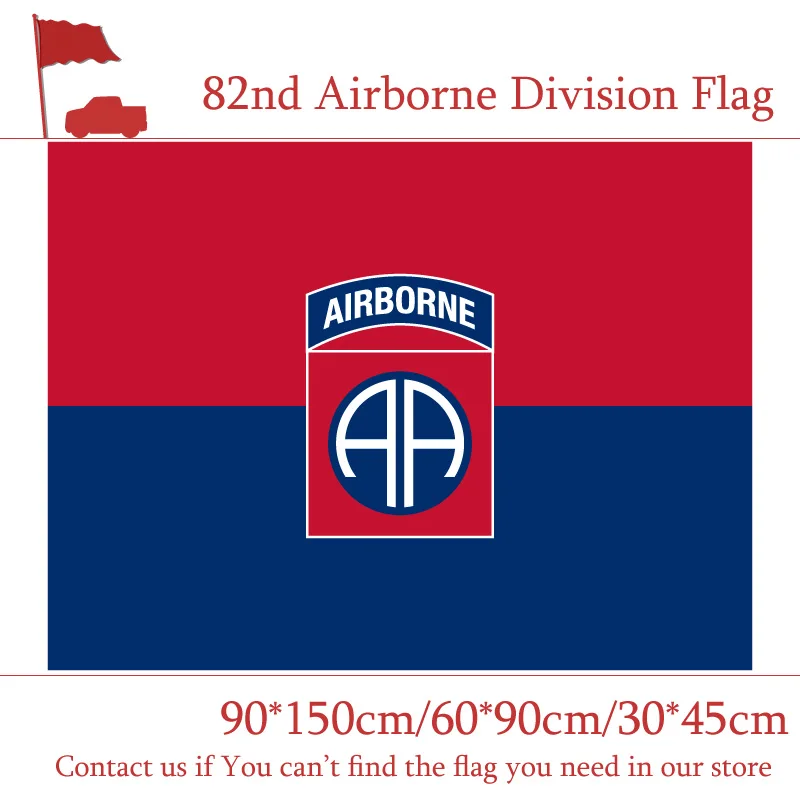 3x5ft 82nd 101st Airborne Division usa stany zjednoczone ameryki stanów zjednoczonych 90*150cm 60*90cm 30*45cm flaga samochodowa dekoracji