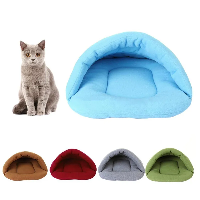 Small Medium Dog Cat Pet Beds Cotton Teddy Rabbit Bed House Snow Rena Dog Basket Dog Beds House Pet Supplies High Quality