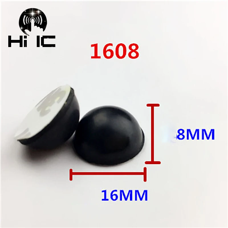 20個半球台形列3メートルスピーカーアンプショックアブソーバー足パッド振動ゴムアンチショック自己粘着