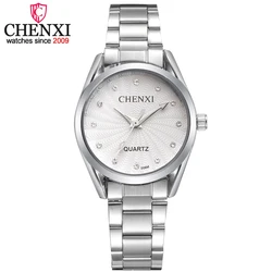 2018 New Fashion CHENXI Women Watches Lady Quartz Stainless Steel Watchband Luxury Wristwatches Reloj Mujer Quartz-watches xfcs