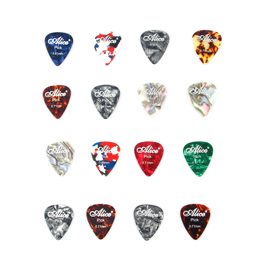 Alice 12 pcs boxed Guitar picks Colorful Guitar picks Guitar Accessories Parts gift box