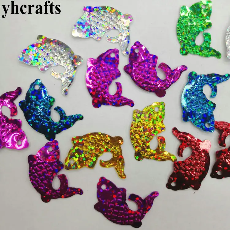 Paillettes de poisson 25 gramme/lot 20x25mm, matériel artisanal, arts et Intelligence de la maternelle, activité créative, bricolage pratique pour enfants