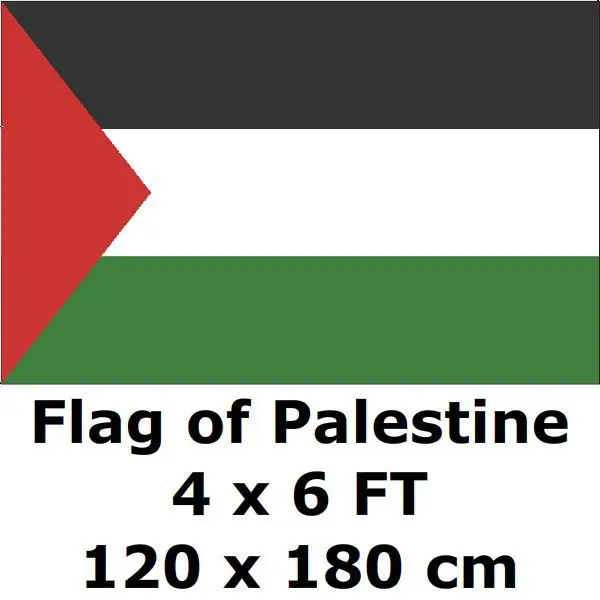 Palestine Flag 120 x 180 cm 100D Polyester Large Big Palestinian National Flag Country 60x90cm 21x14cm Banner Banner