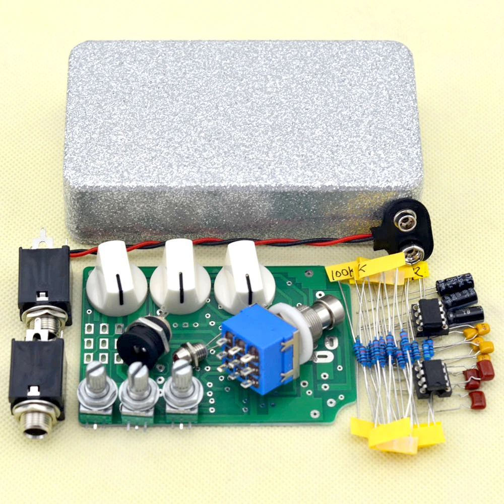 DIY Overdrive gitara pedał efektów wszystkie kitsTrue Bypass gitara elektryczna stompbox pedały OD2, gitara, części,