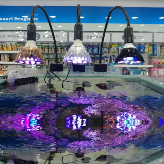 Full Spectrum LED Aquarium Light, Fish Tank Lamp, Coral Reef Bulb, Freshwater, Saltwater Fish, Marine