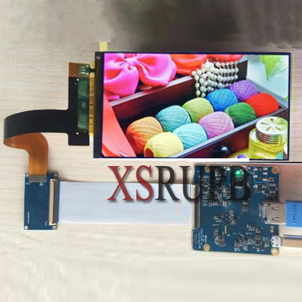 5.5 inch 1440x2560 2K IPS LCD screen display with HDMI top MIPI controller board for Raspberry Pi 3