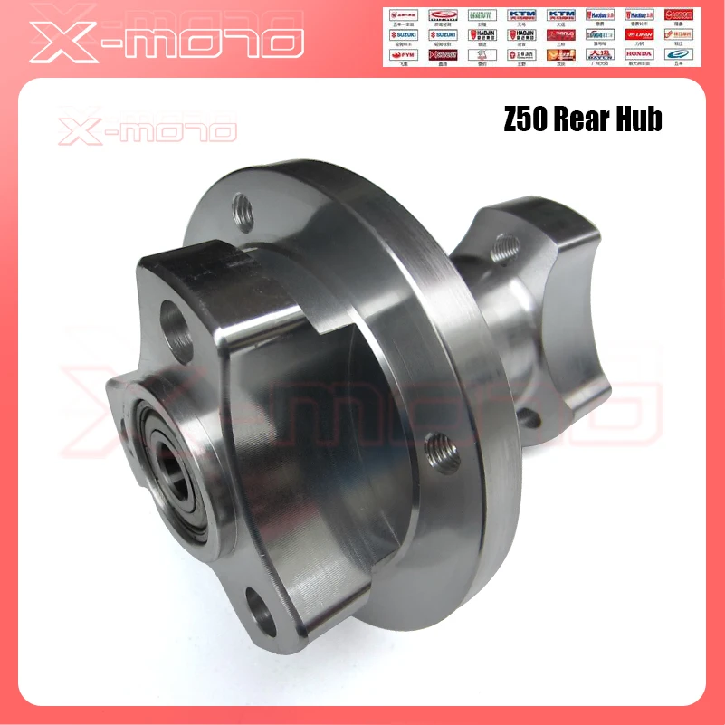 CNC Alloy Front and Rear Wheel Rim Hub Core For RM Z50 Z50J Disc Brake Monkey Dirt Bike 12mm Alex