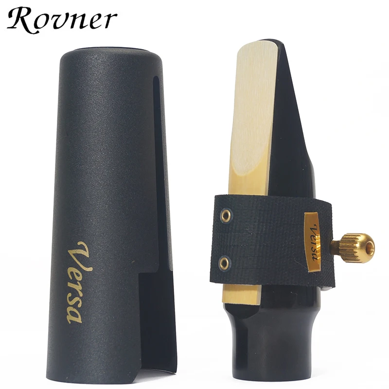 ROVNER V 2R tenor sax  Hard rubber bakelite mouthpiece ligature