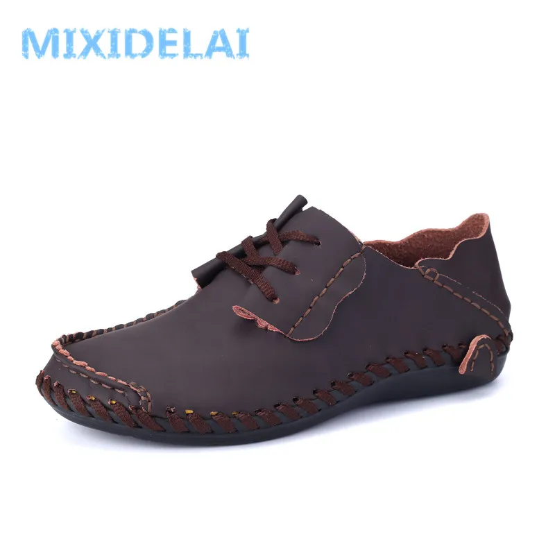 Men Leather Shoes Casual 2024 Autumn Fashion Shoes For Men Designer Shoes Casual Breathable Big Size Mens Shoes Comfort Loafers