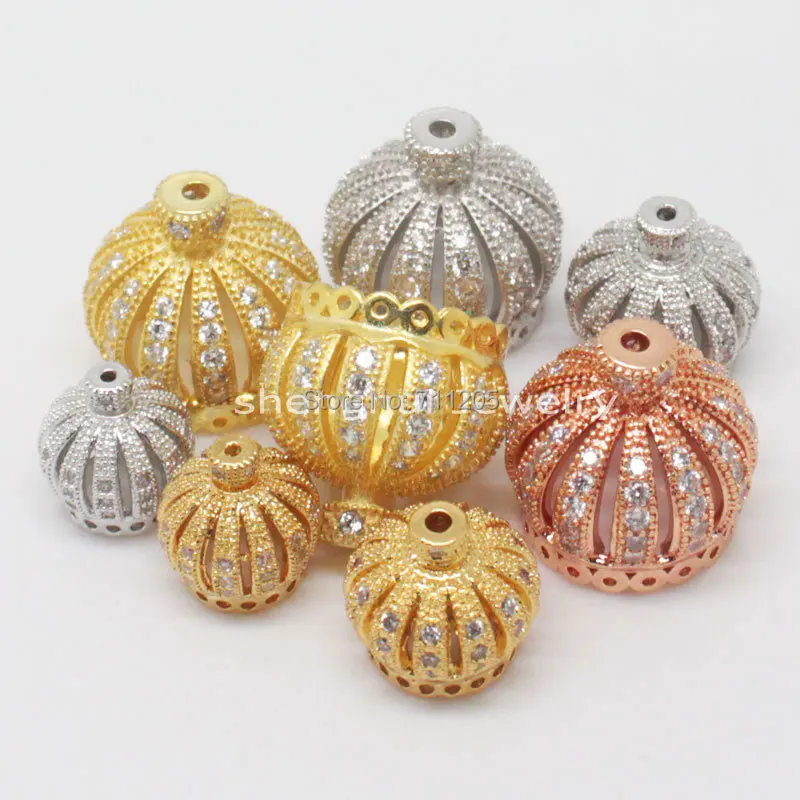 

Wholesale 10pcs,10mm12mm16mm Metal Plating Diamante Crown Beads, For DIY Jewelry Making ! can mixed wholesale !