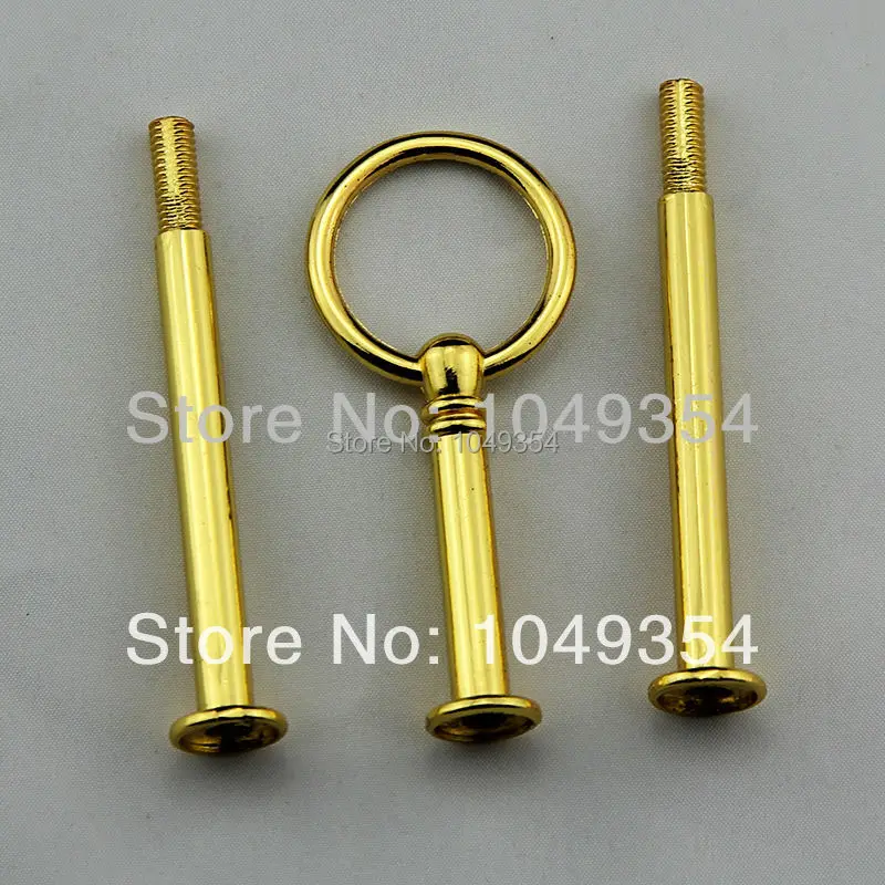 5 pcs 3 Tier mini round Cake Stand Display Holder Handle Fittings for Tea Shop Room Hotel Weding Party