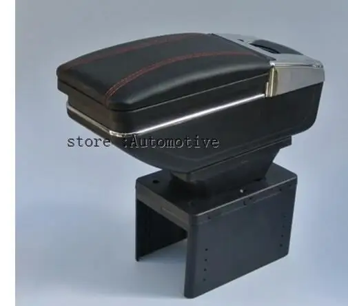 Car Arm Rest Storage Box For Renault/Opel/Ford/Toyota Center Centre Console Rotatable Armrest