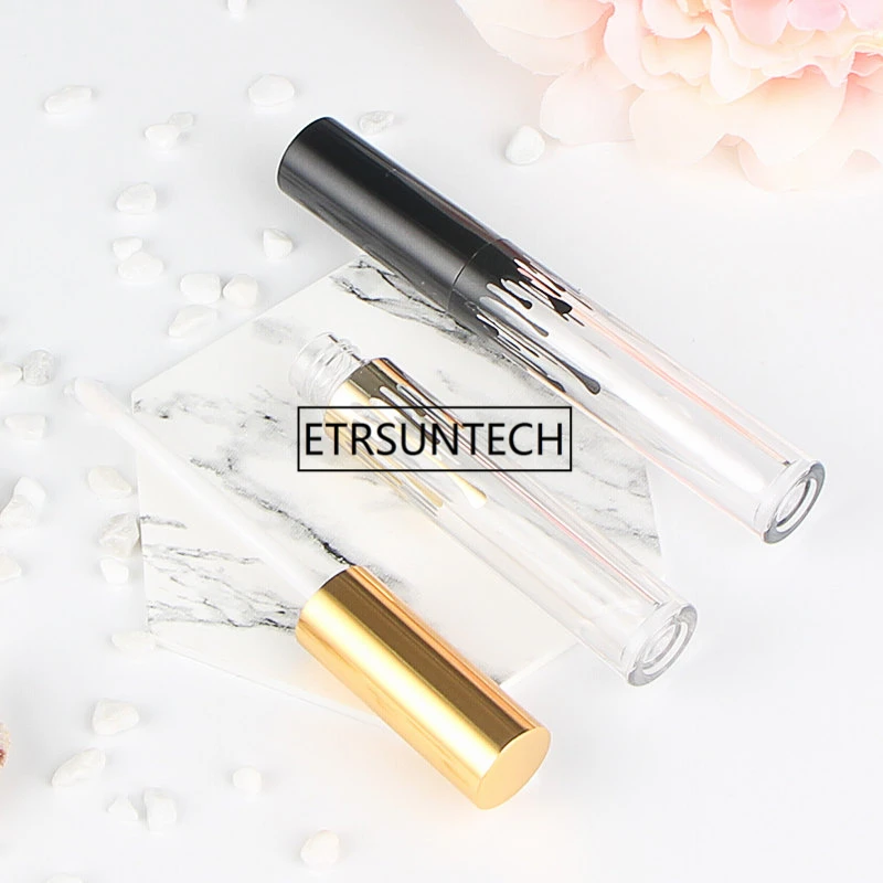 

4ml empty Lip gloss tube Cosmetic packaging tube crylic Lipstick tube with brush F20172470