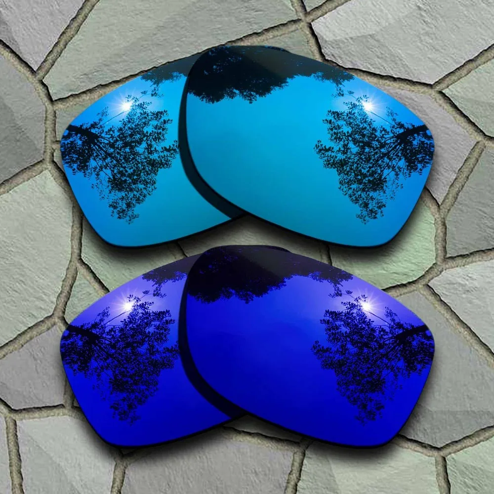 Sky Blue&Violet Blue Sunglasses Polarized Replacement Lenses for Oakley Jupiter Squared