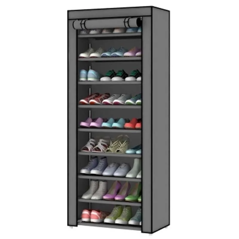 Furniture  Shoe Cabinet  Shoes Racks Storage Large Capacity Home Furniture  Simple 10 layers