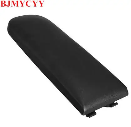 BJMYCYY OEM Black Leather Center Console Armrest Cover Lid Fit For VW JETTA GOLF MK4 BORA BEETLE PASSAT B5 Europe VW Polo 6R