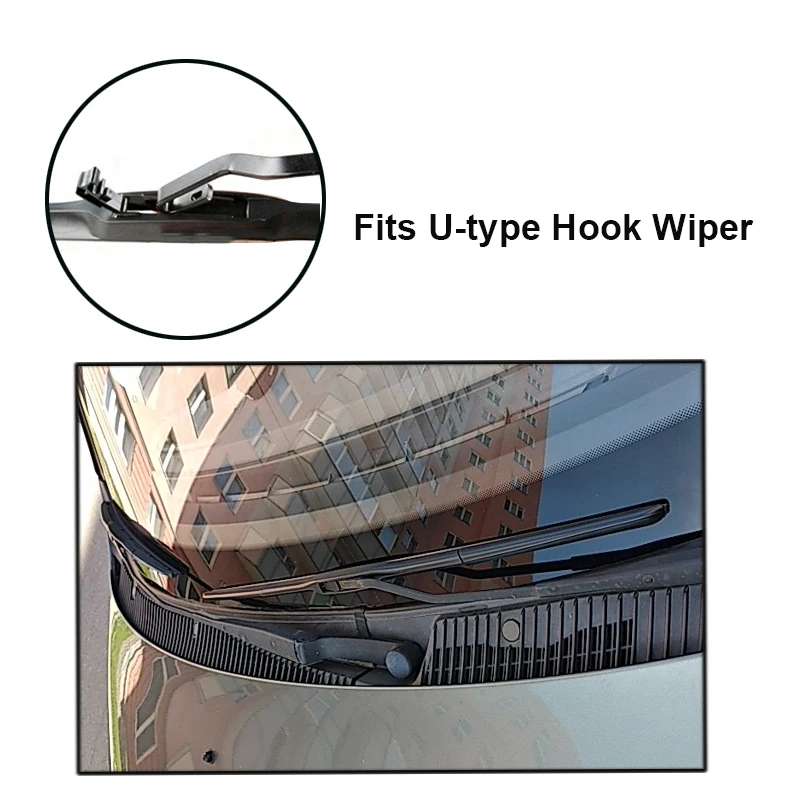 Erick's Wiper LHD Front Hybrid Wiper Blades For FIAT Stilo 2001 - 2006 Windshield Windscreen Window Car Rain Brushes 22