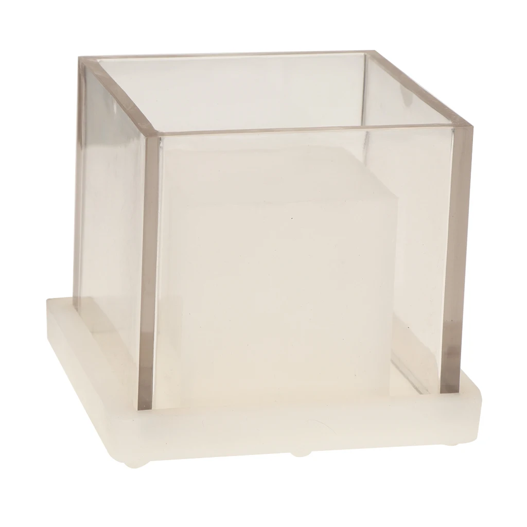 شموع بلاستيكية مربعة الشكل عالية الجودة ، قالب صابون يدوي الصنع للعلاج بالروائح #5