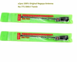 2 pz 100% originale Nagoya NA-701 femmina Dual Band Antenna per UV-5R uv-82 uv9R HYT BAOFENG PX-777 PX-888 TG-UV2 walkie-talkie