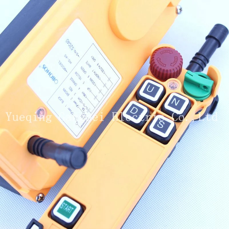 

HS-4S Hoist crane remote control wireless radio Uting remote control 380VAC 220VAC 36VAC 12VDC-24VDC