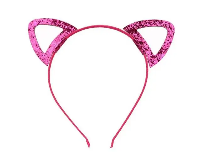 12 PCS Cat ears head bands kids fashion for Women Girls Hairband Sexy Self Headband party Photo Prop Hair hoop Accessories