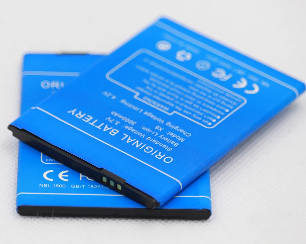 Mobile Phone Battery For Doogee X6 X 6 Pro 3000mAh 3.7V