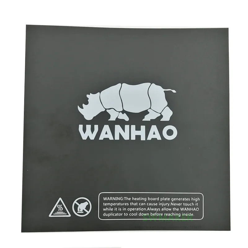 1pcs 220x220mm Wanhao i3 V2.1 3D Printer Spare Parts Printing Heated Bed Sticker Similar With Buildtak i3 Heated Plate