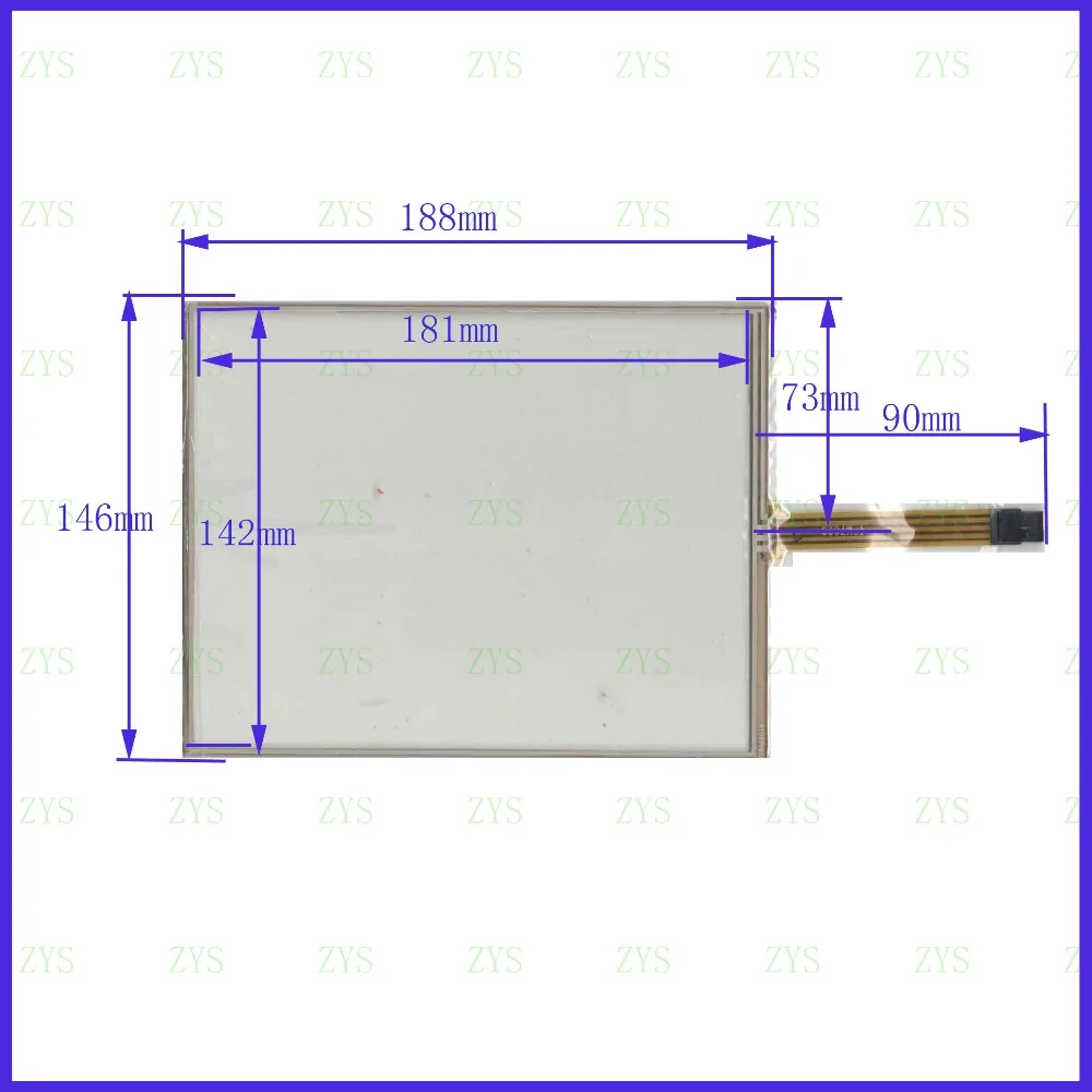 

ZhiYuSun TPM9018 8.4inch 9 inch TOUCH Screen panels 188mm*146mm for commercial use post 188*146 Resistance Screen